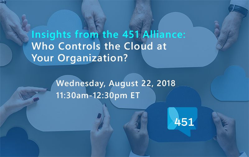 WEBINAR: Who Controls the Cloud at Your Organization?