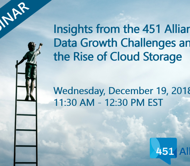 WEBINAR: Data Growth Challenges and the Rise of Cloud Storage