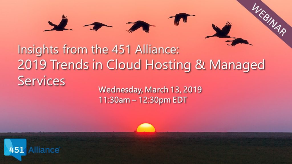2019 Trends in Cloud Hosting & Managed Services
