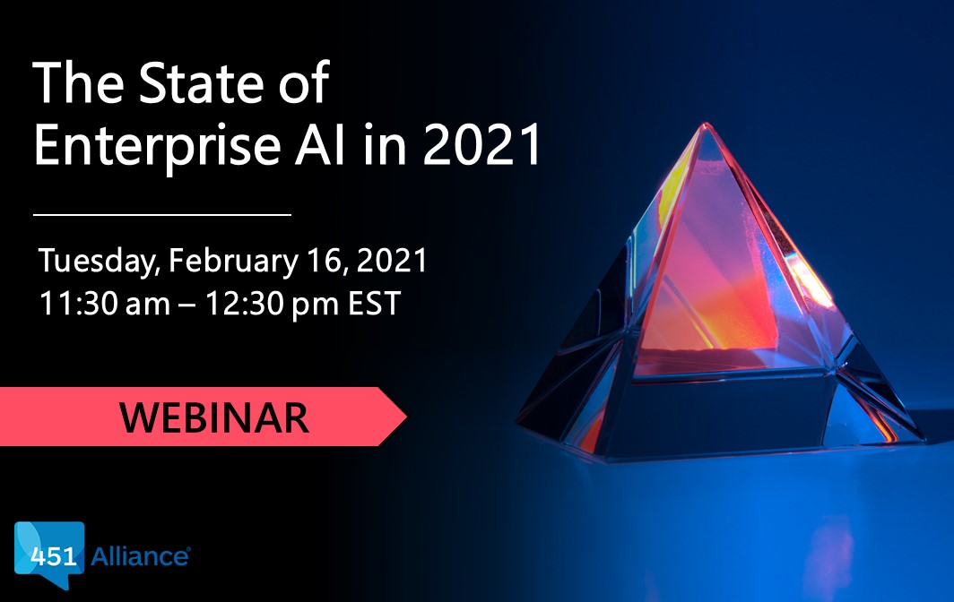 WEBINAR: The State of Enterprise AI in 2021