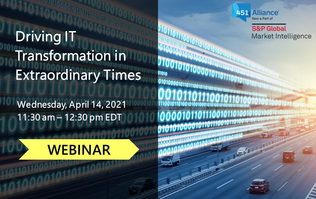 WEBINAR: Driving IT Transformation in Extraordinary Times